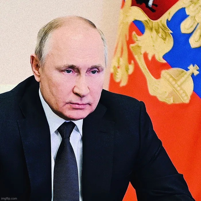 Triggered Vladimir Putin | image tagged in triggered vladimir putin | made w/ Imgflip meme maker