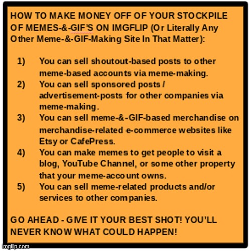 how to make money Memes & GIFs - Imgflip