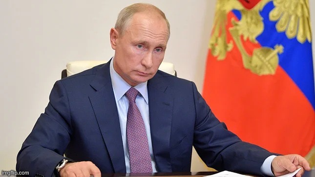 Triggered Vladimir Putin | image tagged in triggered vladimir putin | made w/ Imgflip meme maker
