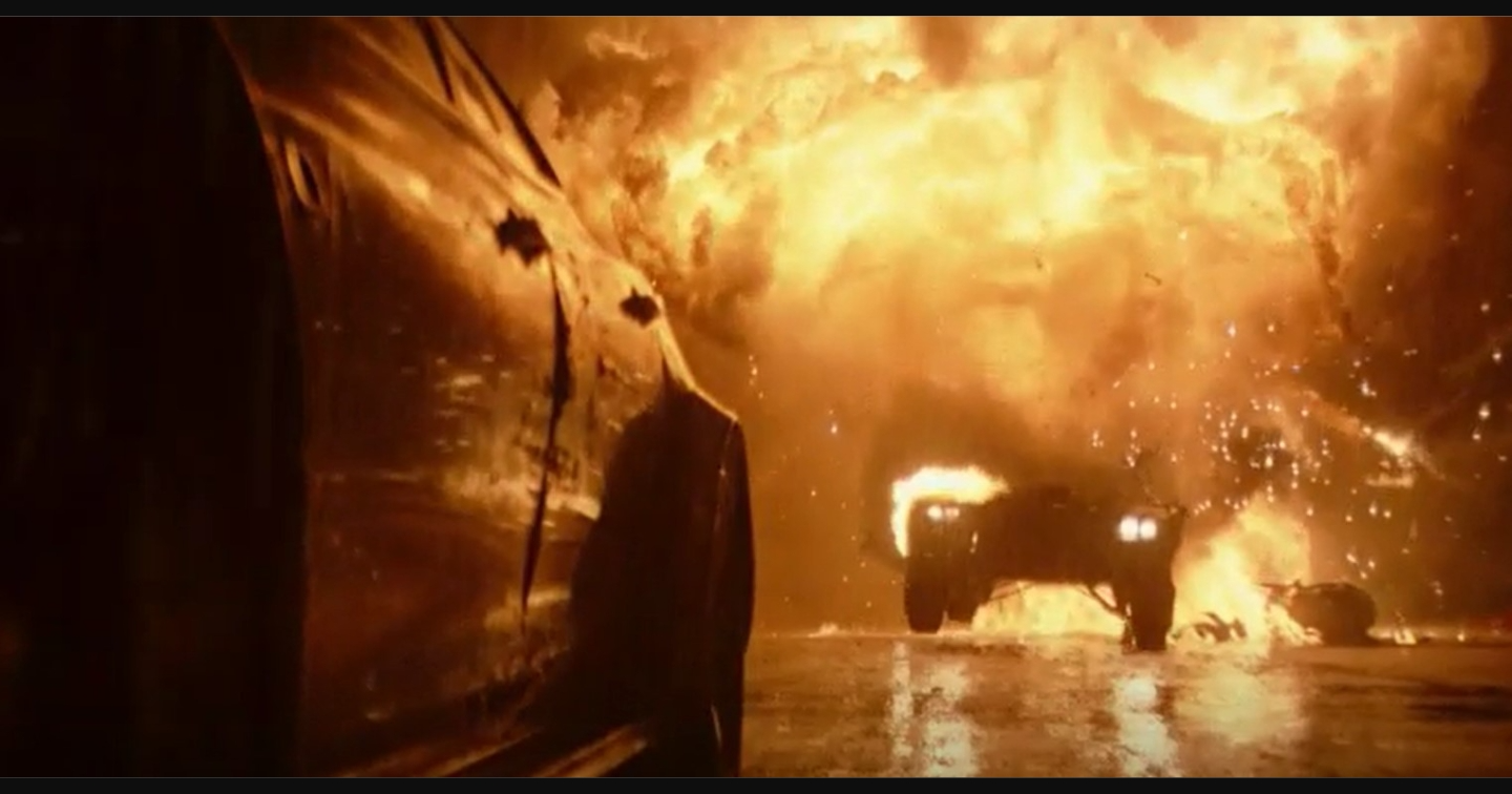 Batmobile fire Blank Meme Template