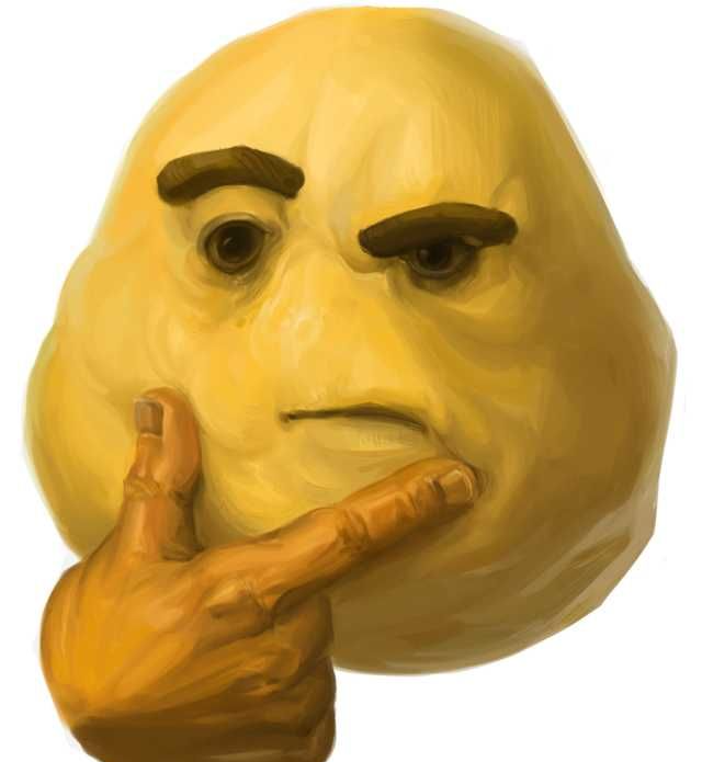 Thinking Emoji Meme png images