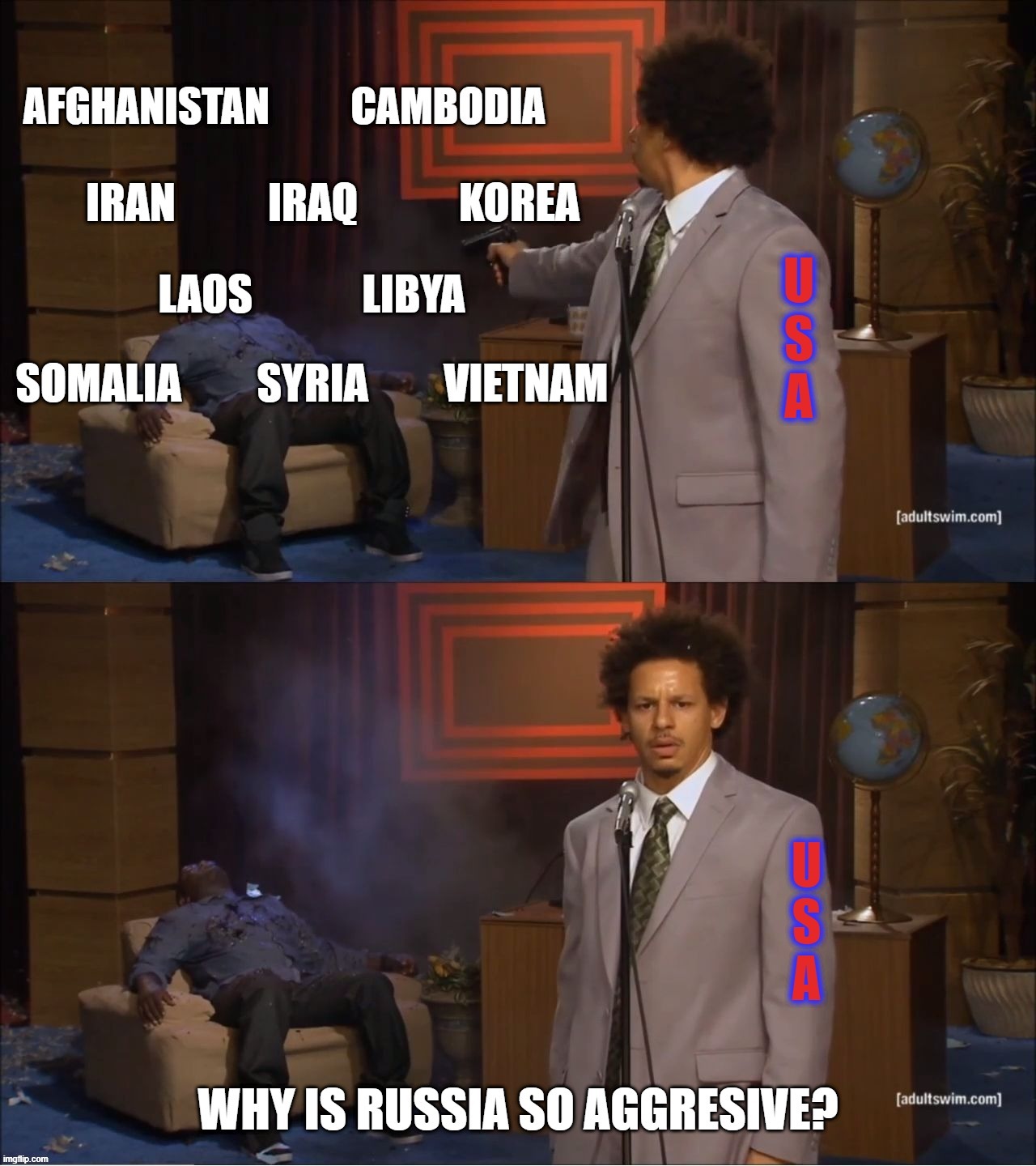 image tagged in united states,russia,afghanistan,vietnam,iraq,war | made w/ Imgflip meme maker