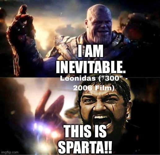 Image tagged in memes,sparta leonidas,no this is patrick - Imgflip