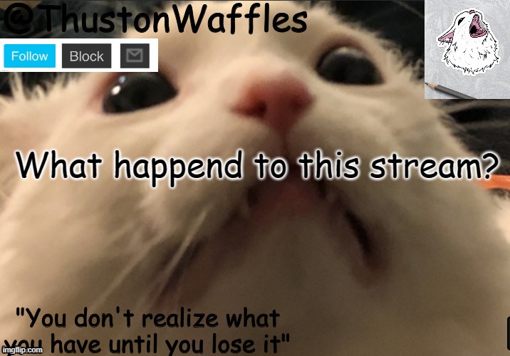 ??? | What happend to this stream? | made w/ Imgflip meme maker