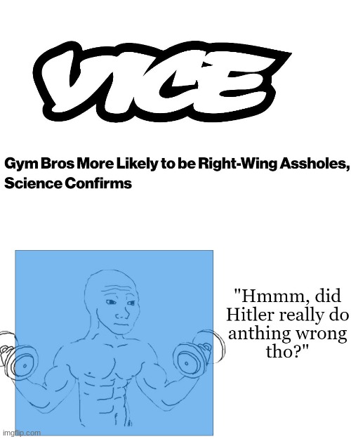 wrong im more auth left communist when working out | made w/ Imgflip meme maker