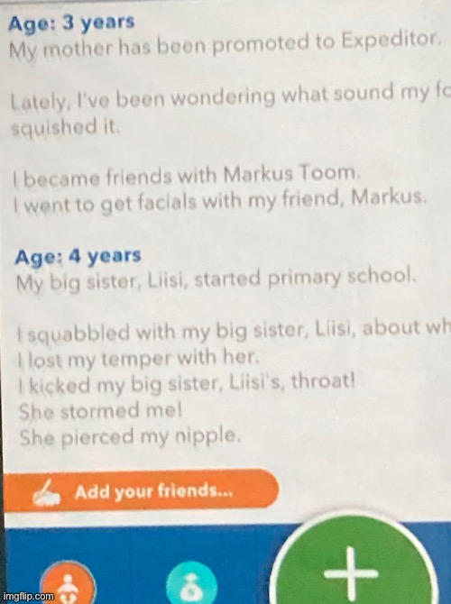 When bitlife is sus O-O | image tagged in pedophile,video games,life | made w/ Imgflip meme maker