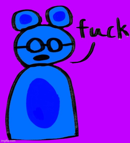 Gummy says a bad word | image tagged in gummy says a bad word | made w/ Imgflip meme maker