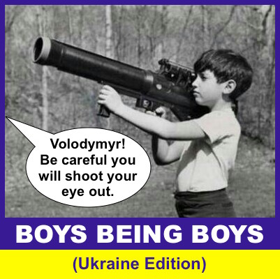 High Quality Boys Being Boys Ukraine Edition Volodymyr Be Careful You Will Sh Blank Meme Template