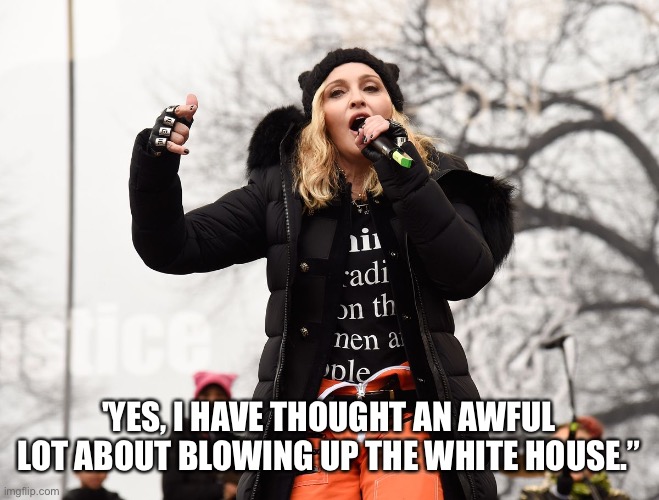 'YES, I HAVE THOUGHT AN AWFUL LOT ABOUT BLOWING UP THE WHITE HOUSE.” | made w/ Imgflip meme maker