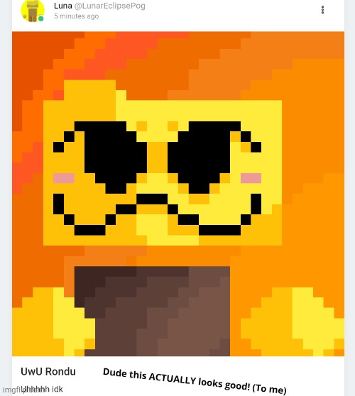 Funi Rondu Blank Meme Template