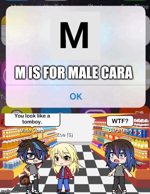 I caught my BF with a blonde 8 year old. He said she looks like a tomboy. He has 6 Sonya dolls in cart. | M IS FOR MALE CARA | image tagged in iphone notification,pop up school,memes,love,spring break | made w/ Imgflip meme maker