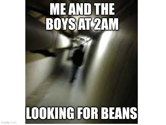 The backrooms level 2 |  ME AND THE BOYS AT 2AM; LOOKING FOR BEANS | image tagged in funny memes | made w/ Imgflip meme maker