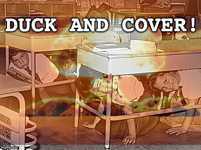 That Lead Paint Used in the 40s Actually Served a Purpose | DUCK AND COVER! | made w/ Imgflip meme maker