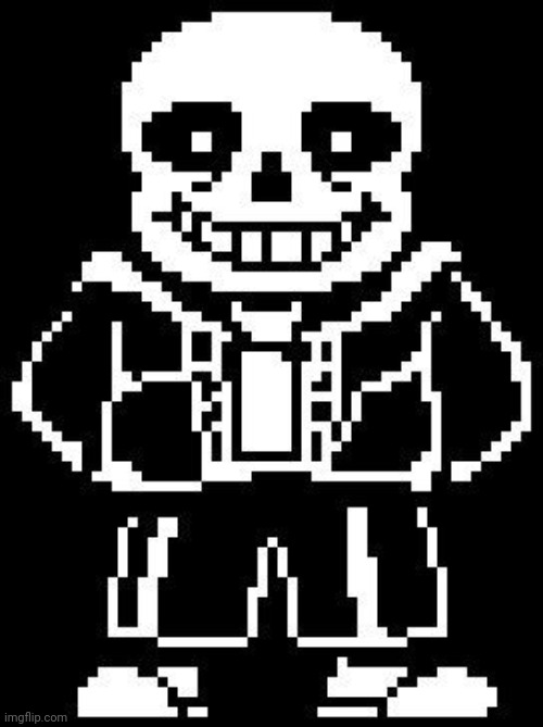 sans | image tagged in sans | made w/ Imgflip meme maker