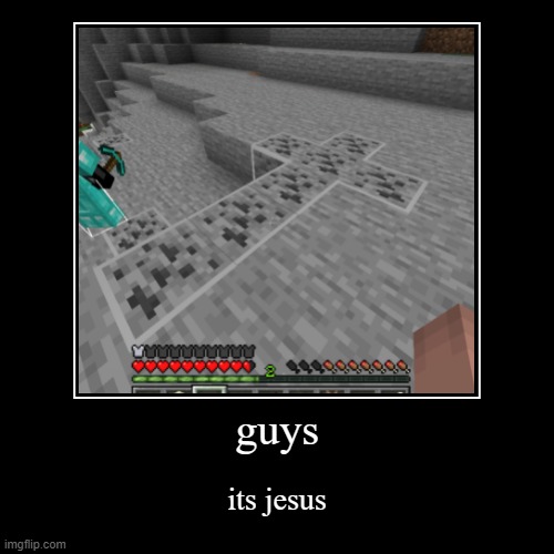 I just found this in my minecraft server | image tagged in funny,demotivationals | made w/ Imgflip demotivational maker
