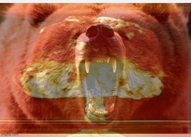 Russian bear... | image tagged in russian,bear,nuclear war,ww3,kill em all | made w/ Imgflip meme maker