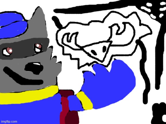A Hollow Knight/Sly Cooper crossover I drew today. | image tagged in blank white template,sly cooper,shade,void,god of gods,crossover | made w/ Imgflip meme maker