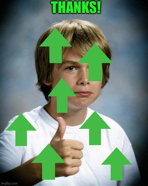 good luck gary | THANKS! | image tagged in good luck gary | made w/ Imgflip meme maker