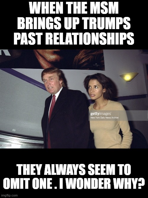 "I was the love of his life" Kara Young | WHEN THE MSM BRINGS UP TRUMPS PAST RELATIONSHIPS; THEY ALWAYS SEEM TO OMIT ONE . I WONDER WHY? | image tagged in kara young,racist,engaged,racist fail | made w/ Imgflip meme maker