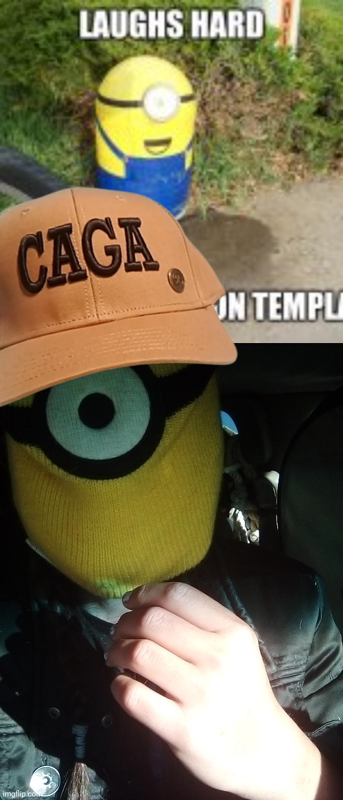 caga minion | image tagged in wets myself,minion,minion party despicable me,minions,me 5,despicable | made w/ Imgflip meme maker