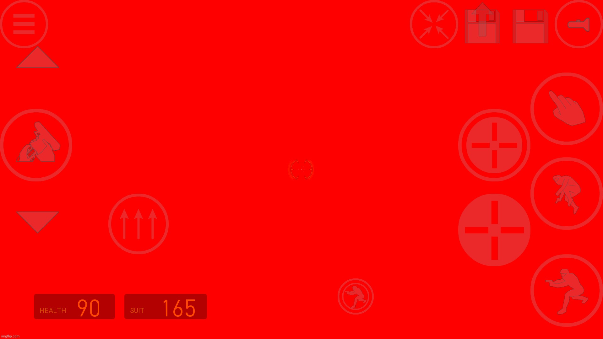 can't enjoy half life 2 ep1 with having a damn red screen that won't go away. | made w/ Imgflip meme maker