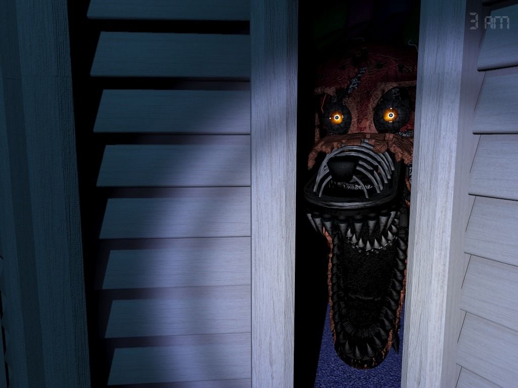 Nightmare Foxy Roar Blank Meme Template