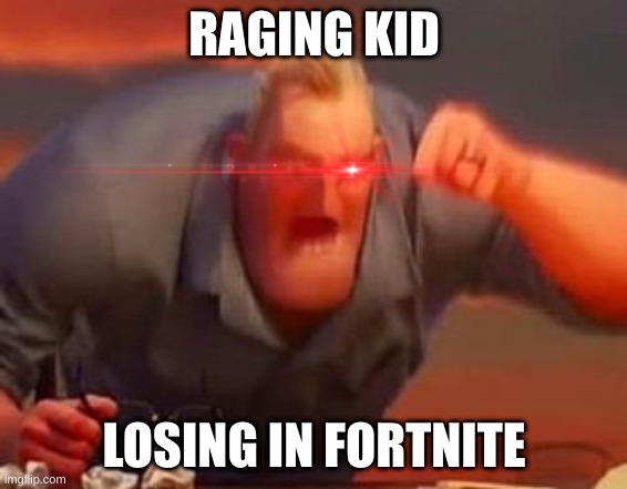 raging kid meme