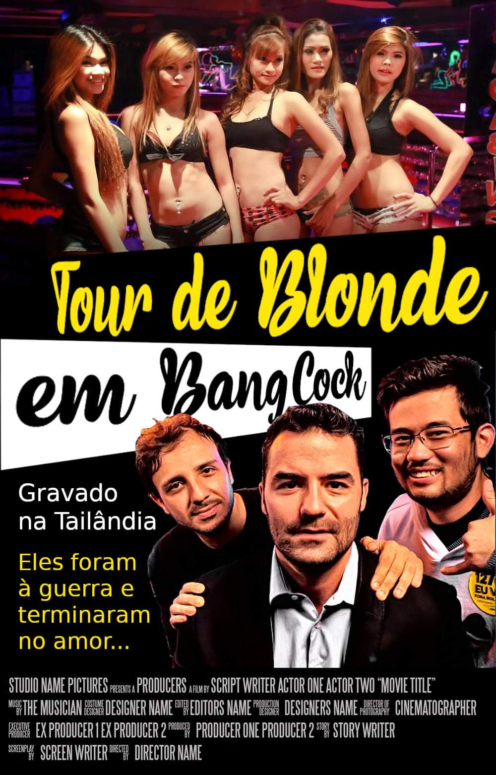 Tour de Blonde Blank Meme Template