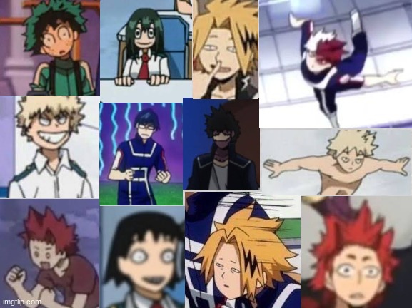 Just some low quality MHA pics for you | image tagged in hehe,low,quality,mha | made w/ Imgflip meme maker