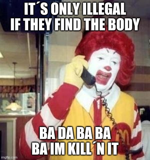 Ronald McDonald Temp - Imgflip