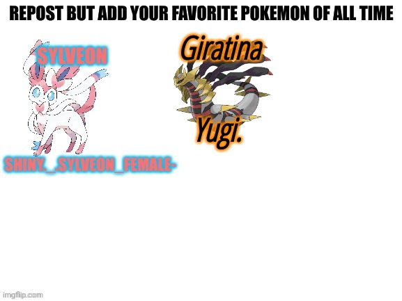 Giratina; Yugi. | image tagged in pokemon,repost this | made w/ Imgflip meme maker