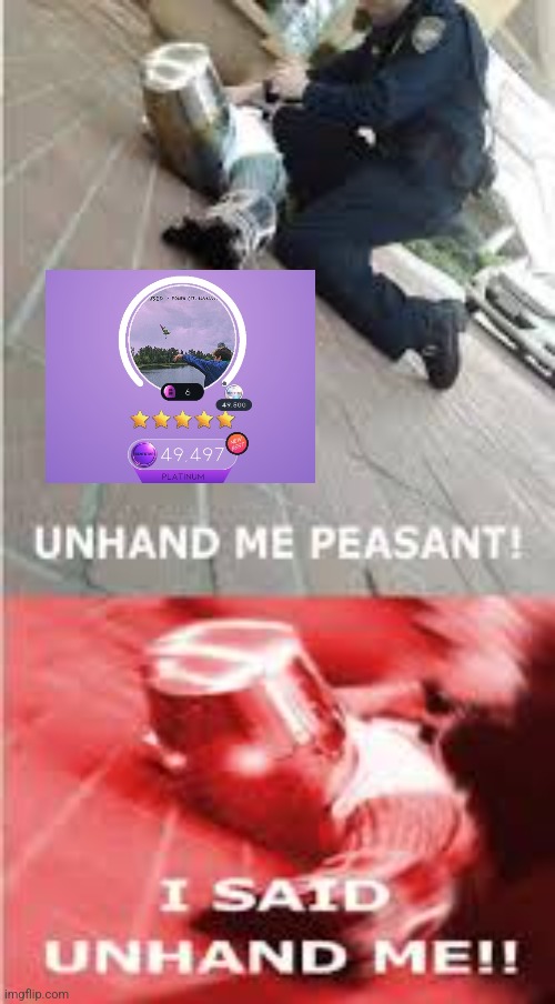 e.g UNHAND ME (KNIGHT) | image tagged in e g unhand me knight | made w/ Imgflip meme maker
