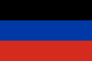 High Quality Donetsk flag Blank Meme Template