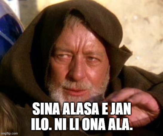 Obi Wan Kenobi Jedi Mind Trick