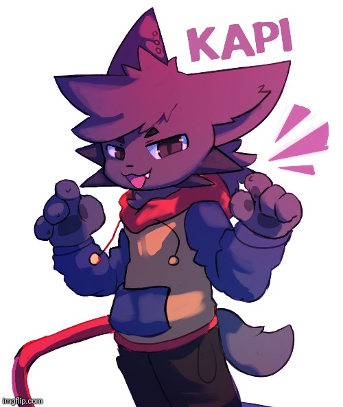 Kapi FNF (art by VicHound) | image tagged in fnf,furry,kapi | made w/ Imgflip meme maker