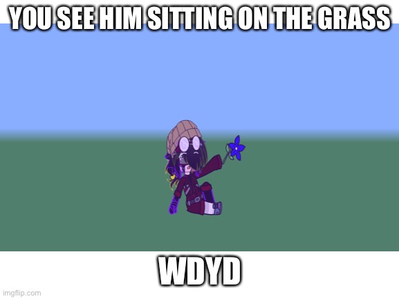 William Afton | YOU SEE HIM SITTING ON THE GRASS; WDYD | image tagged in william afton,fnaf,fnaf 3 | made w/ Imgflip meme maker