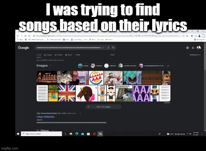 Song is MARENOL (18+ warning) | I was trying to find songs based on their lyrics | image tagged in marenol,leaf,google search | made w/ Imgflip meme maker