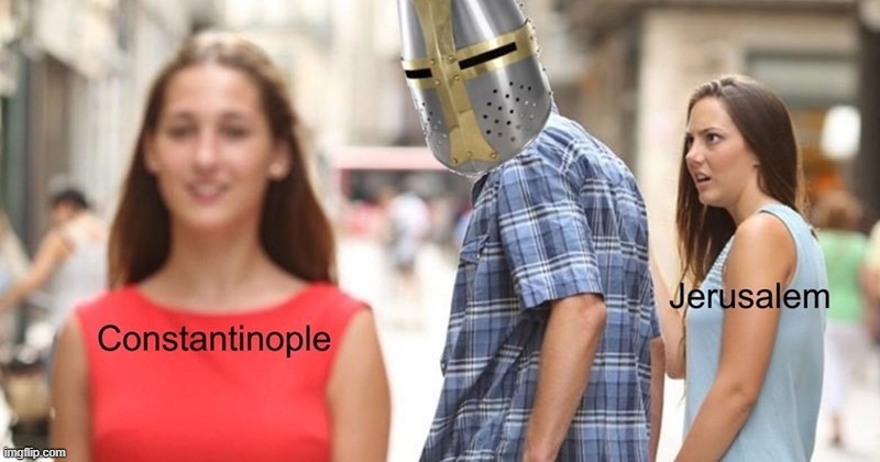 A New Crusade | image tagged in history memes | made w/ Imgflip meme maker