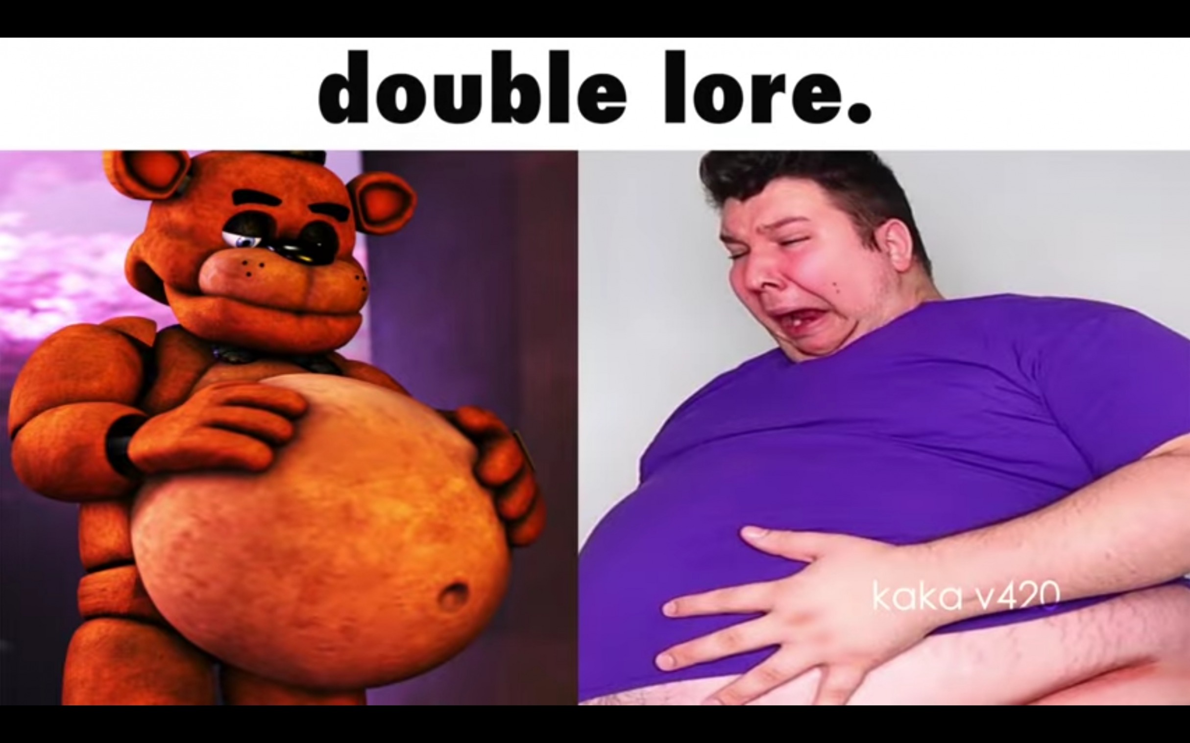 double lore Blank Meme Template