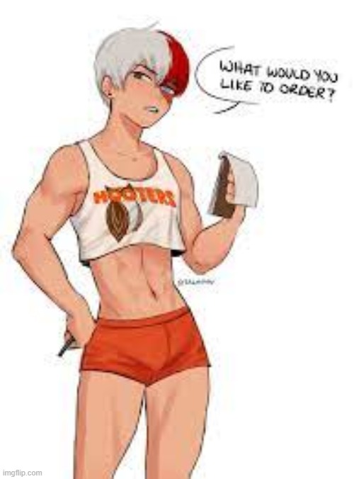 Anime Femboy post #3 (Shoto from My Hero Academia) | image tagged in anime,femboy,challenge | made w/ Imgflip meme maker