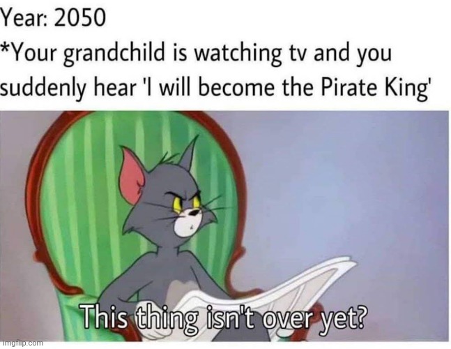 Hold up! | image tagged in 2050,one piece,grandchildren | made w/ Imgflip meme maker