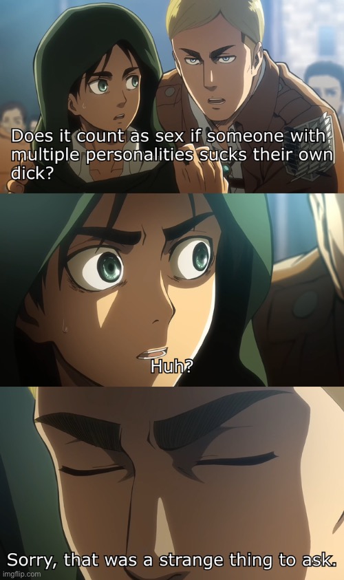 Wuh? | image tagged in anime | made w/ Imgflip meme maker