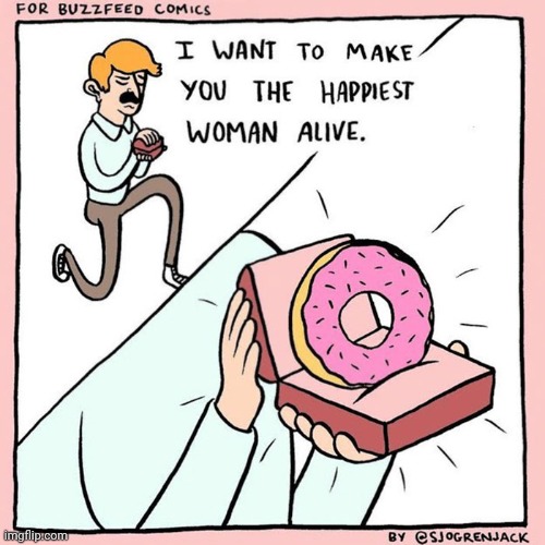 Donut | image tagged in comics/cartoons,comics,comic,donuts,donut,woman | made w/ Imgflip meme maker