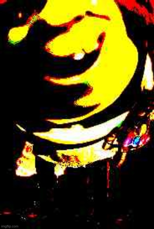 deep fried S H R E K | image tagged in deep fried s h r e k | made w/ Imgflip meme maker