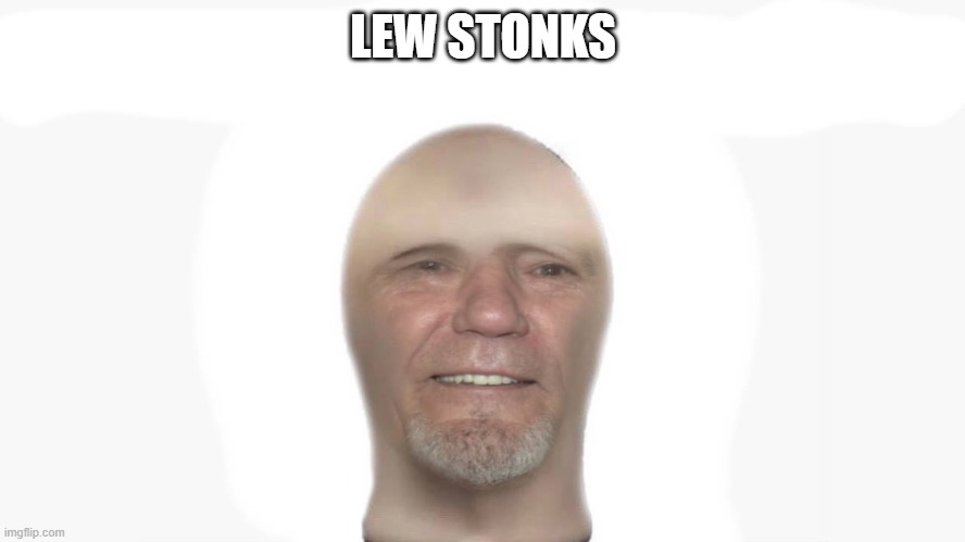 LEW STONKS | made w/ Imgflip meme maker