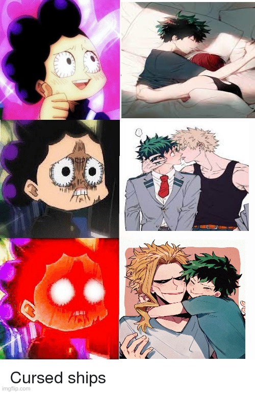 Cursed ships | image tagged in my hero academia | made w/ Imgflip meme maker