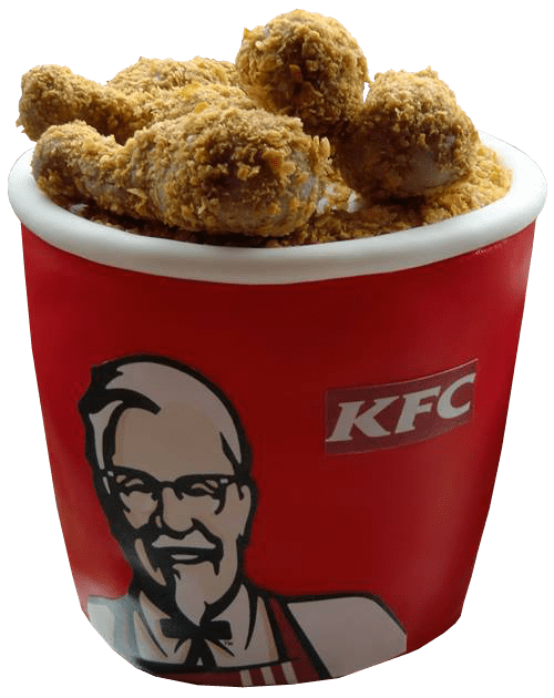 High Quality KFC bucket Blank Meme Template