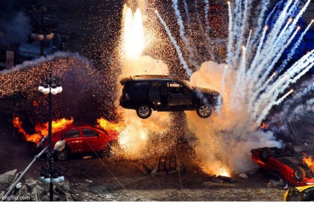 cars explosions | image tagged in cars explosions | made w/ Imgflip meme maker