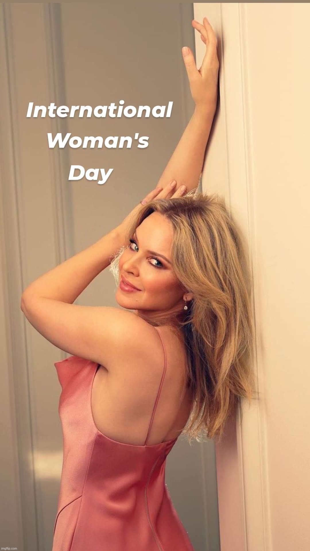 March 8 | image tagged in kylie international woman s day | made w/ Imgflip meme maker