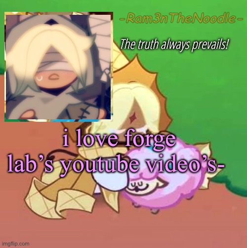 minecraft youtuber | i love forge lab’s youtube video’s- | image tagged in purevanilla,j | made w/ Imgflip meme maker